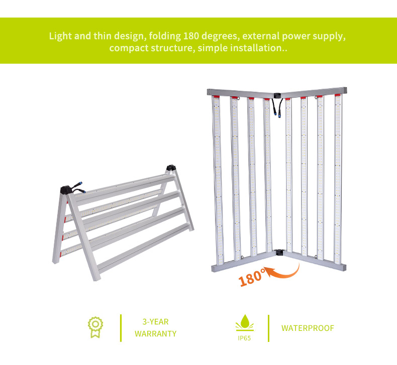 640W FOLDING LED grow light