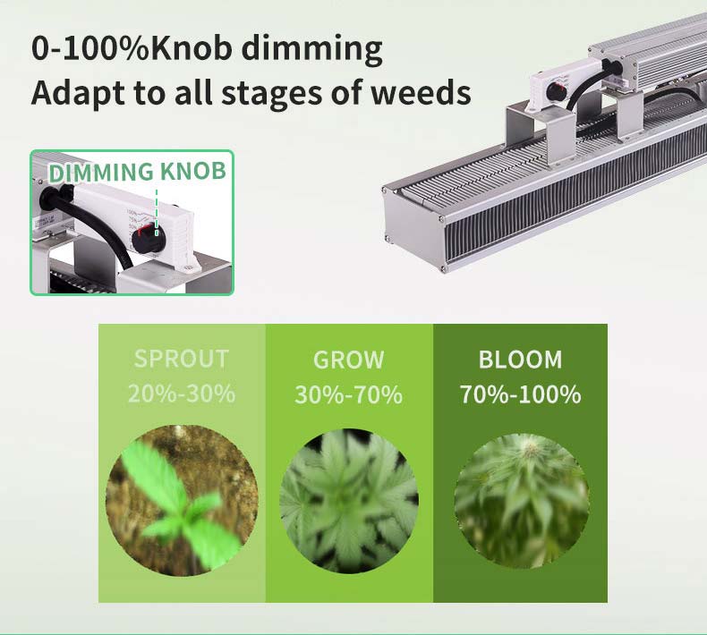 full spectrum led grow light for greenhouse