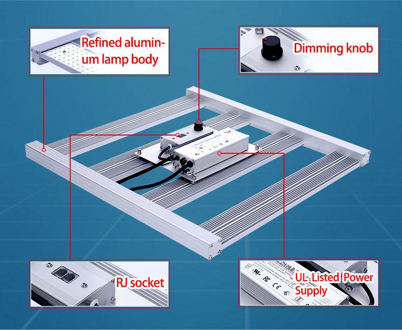 240W full spectrum led grow light