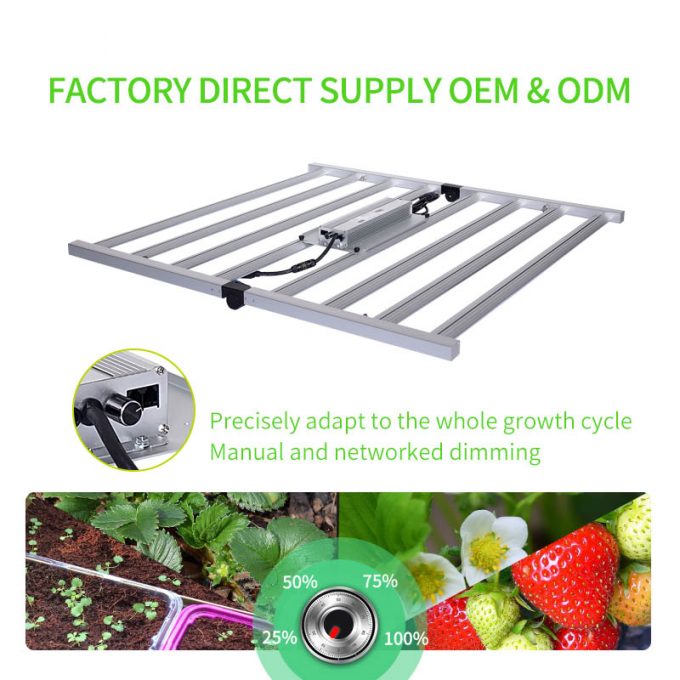 640W FOLDING LED grow light