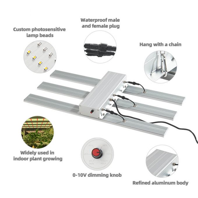 300W grow light bar