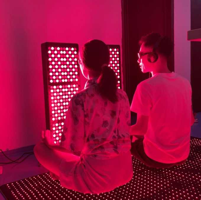 led 660nm red light therapy panel lamp
