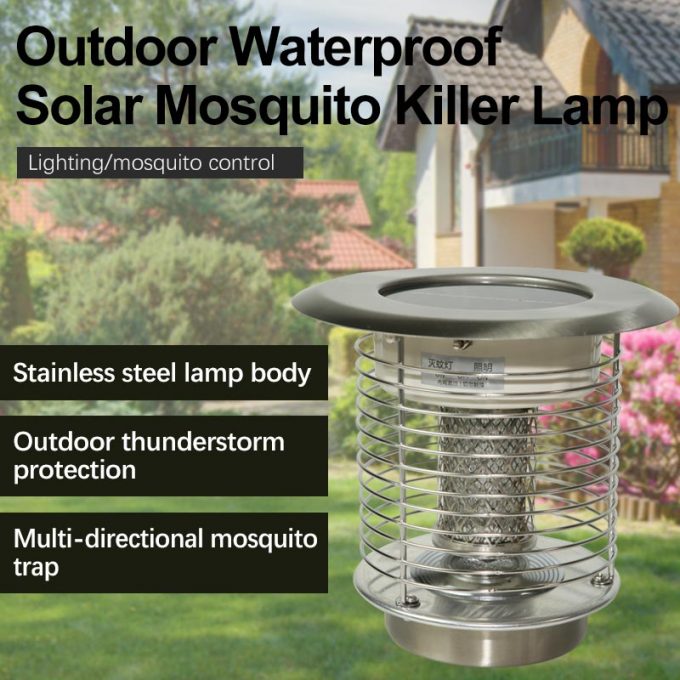 solar mosquito killer lamp