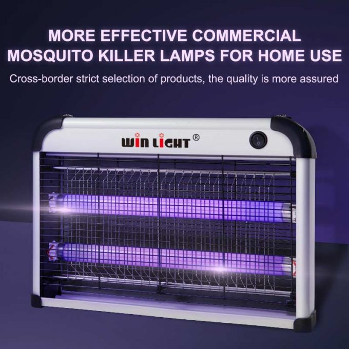 Hanging vertical household commercial mosquito killer lamp