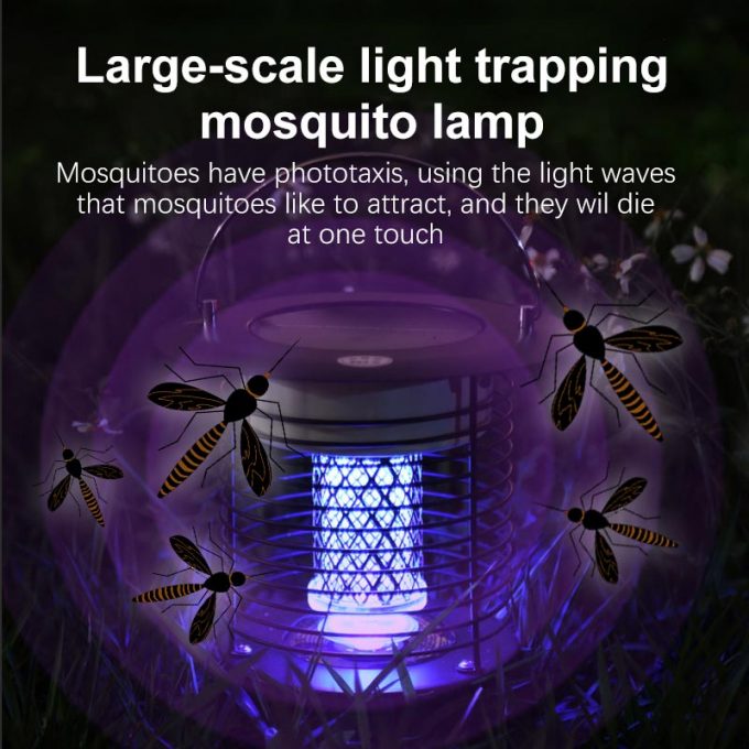 Outdoor Camping Solar Mosquito Killer Lamp